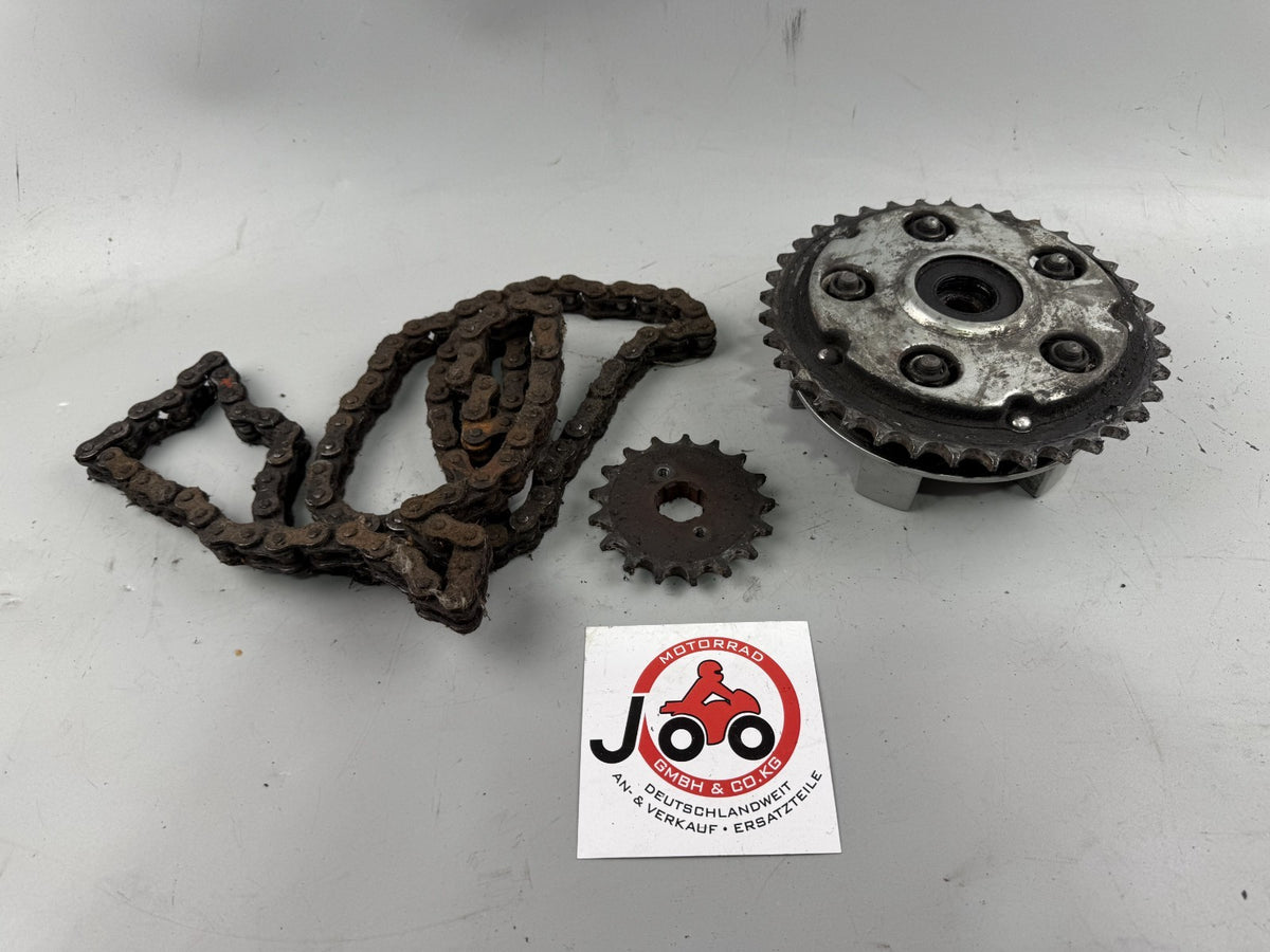 Honda CMX450 Rebell PC17 Kettensatz Kettenkit Ritzel Chain Kettenradträger