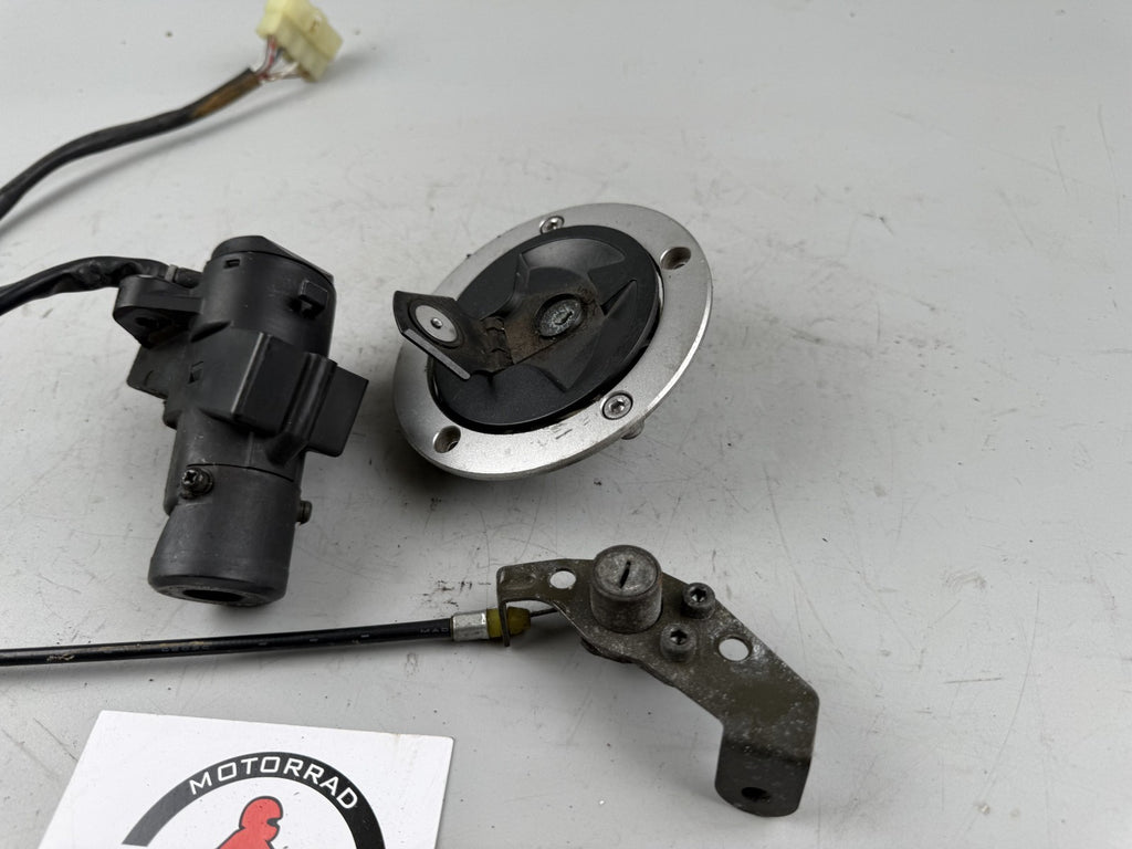 Kawasaki ER6F EX650A Schlosssatz mit Schlüssel Key Lock Tankschloss Sitzbank