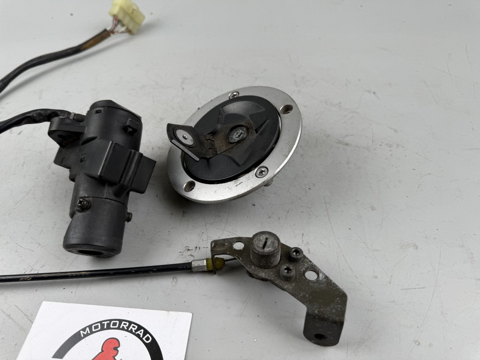 Kawasaki ER6F EX650A Schlosssatz mit Schlüssel Key Lock Tankschloss Sitzbank