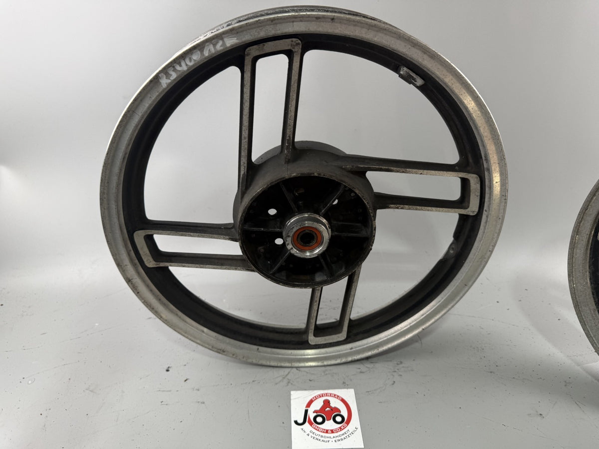 Yamaha XS 400 12E Hinterradfelge Wheel Felge hinten back Rad RIM