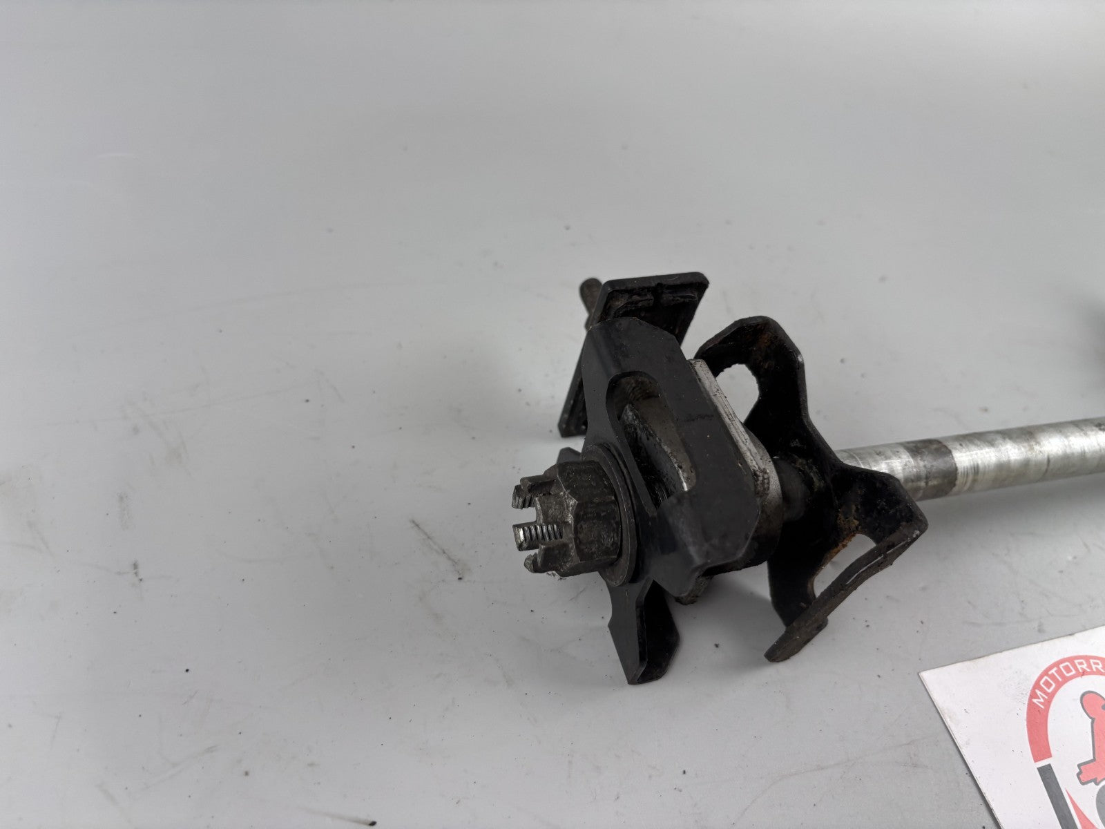 Kawasaki EX500D GPZ500S Achse Hinterradachse Schwinge Kettenspanner