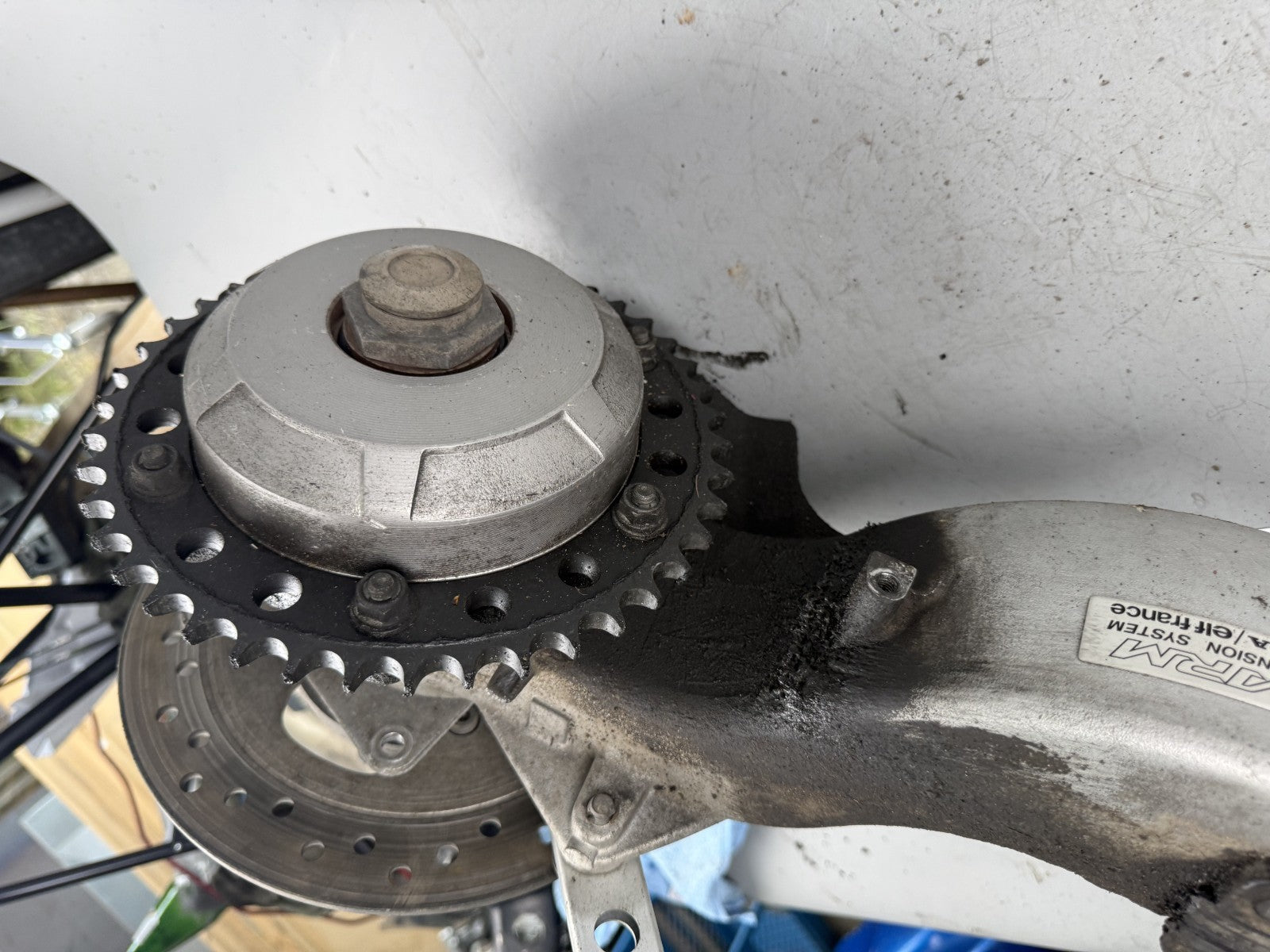 Honda VFR750 F RC36/1 Kardan Cardan Crankshift Antrieb Schwinge Swingarm Break