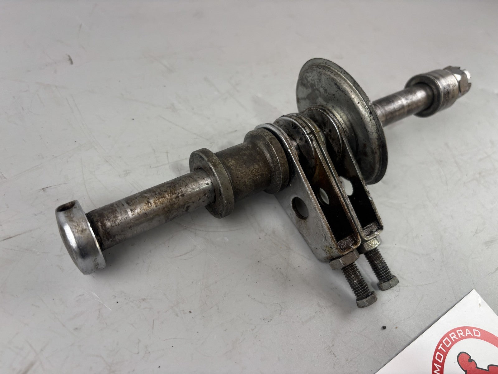 Yamaha XS400 2A2 Achse Hinterradachse Kettenspanner Holder