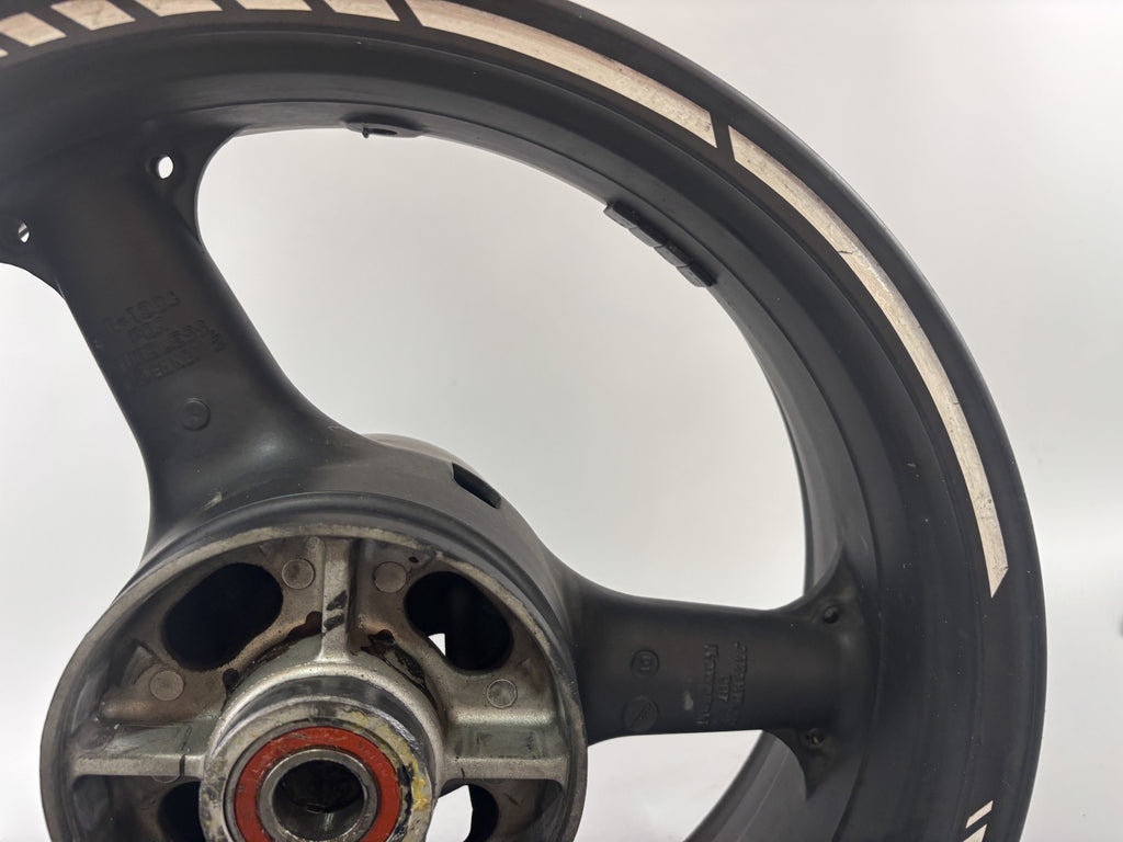 Kawasaki ZX6R ZX636 A 2002 Hinterradfelge Felge Rim Rad hinten back Reifen Rad
