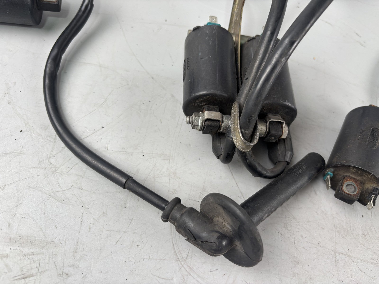 Honda VFR750 F Rc36/2 Zündspulen Zündspule Ignition Stecker Kabel Electric