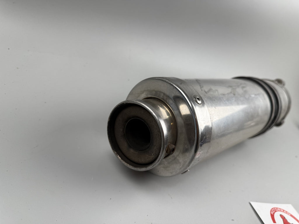 Suzuki GSX 750 AE Inazuma Auspuff Exhaust Schalldämpfer Endtopf Shark E3 1079
