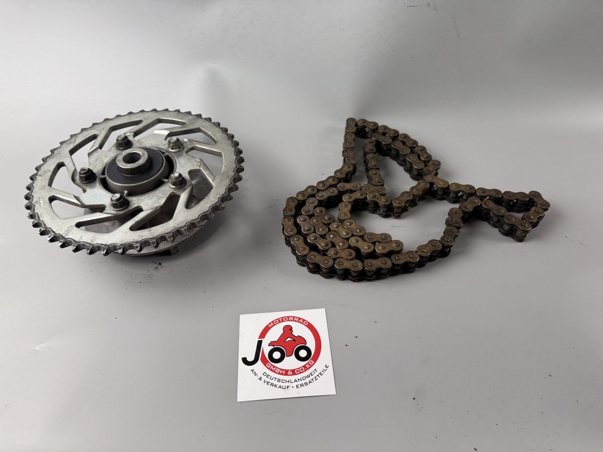 Suzuki GSF 600 Bandit POP WVA8 Kettensatz Kettenkit Chain Kettenrad Träger