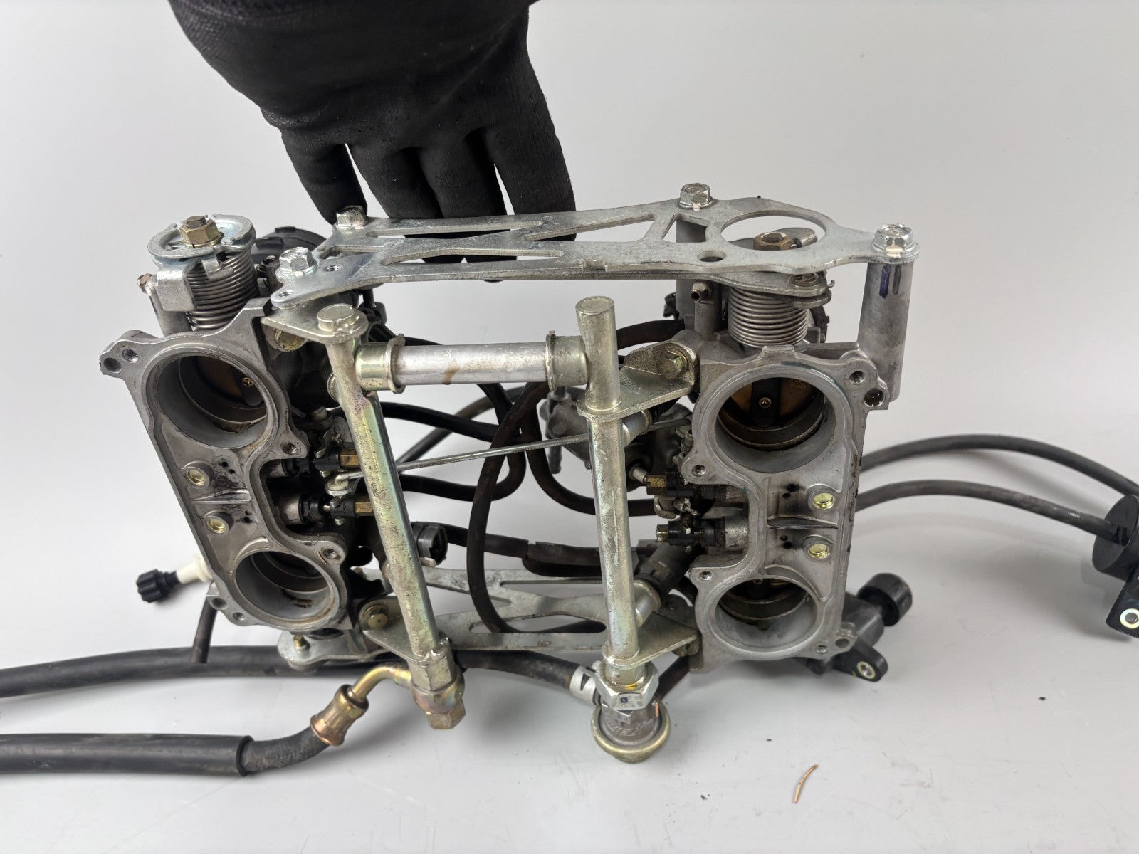 Honda VFR800 RC46/2 VTEC Einspritzanlage Fuel Gas Drosselklappen Einspritzdüsen