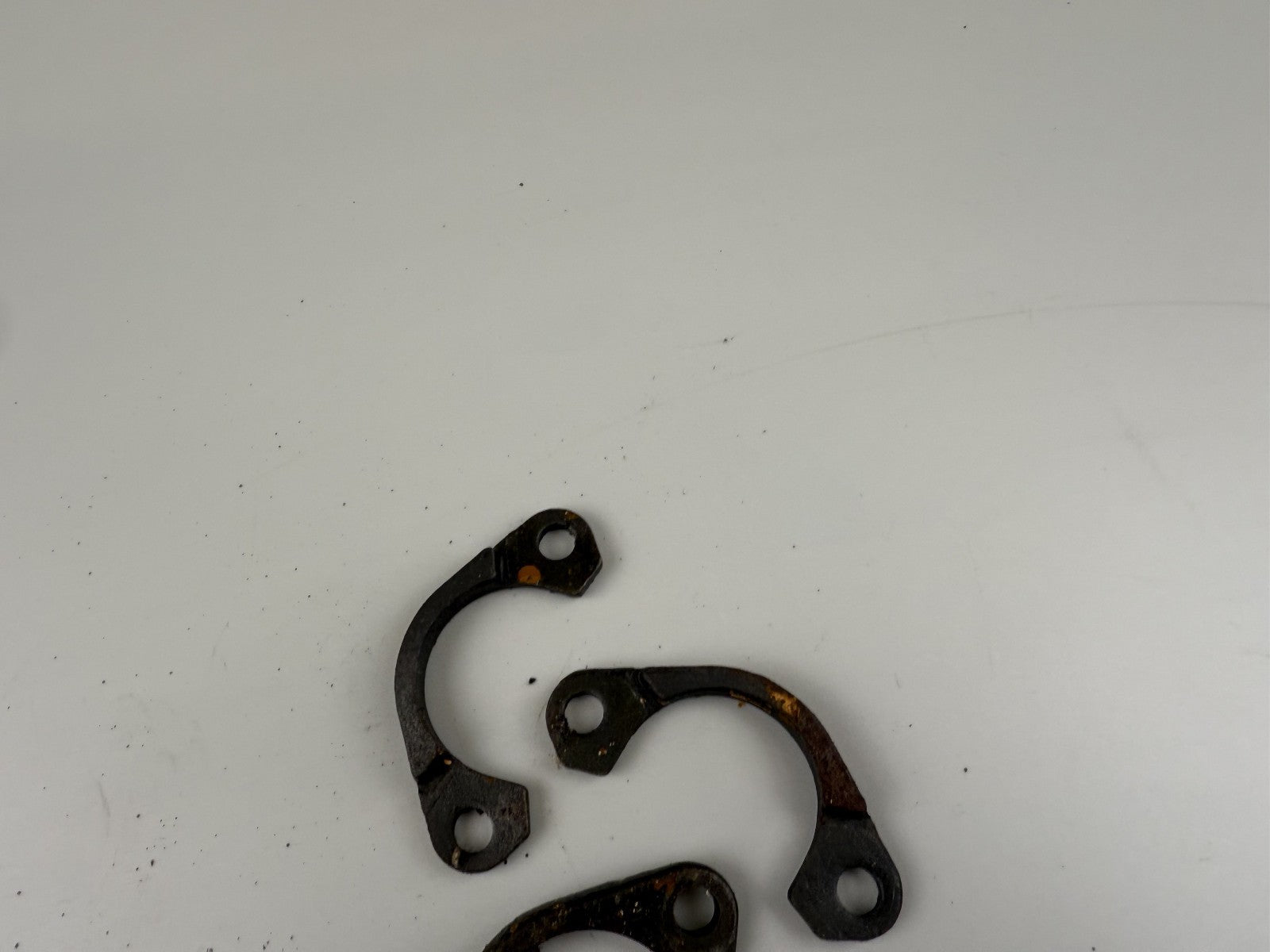 Kawasaki EX500A GPZ500S Krümmerhalter Halbmond Schellen Downpipe Engine Motor