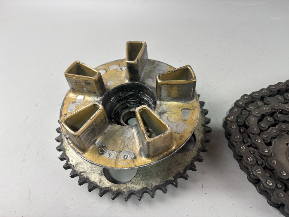 Honda VF 750 F RC15 Kettensatz Kettenit Ritzel Chain Antrieb