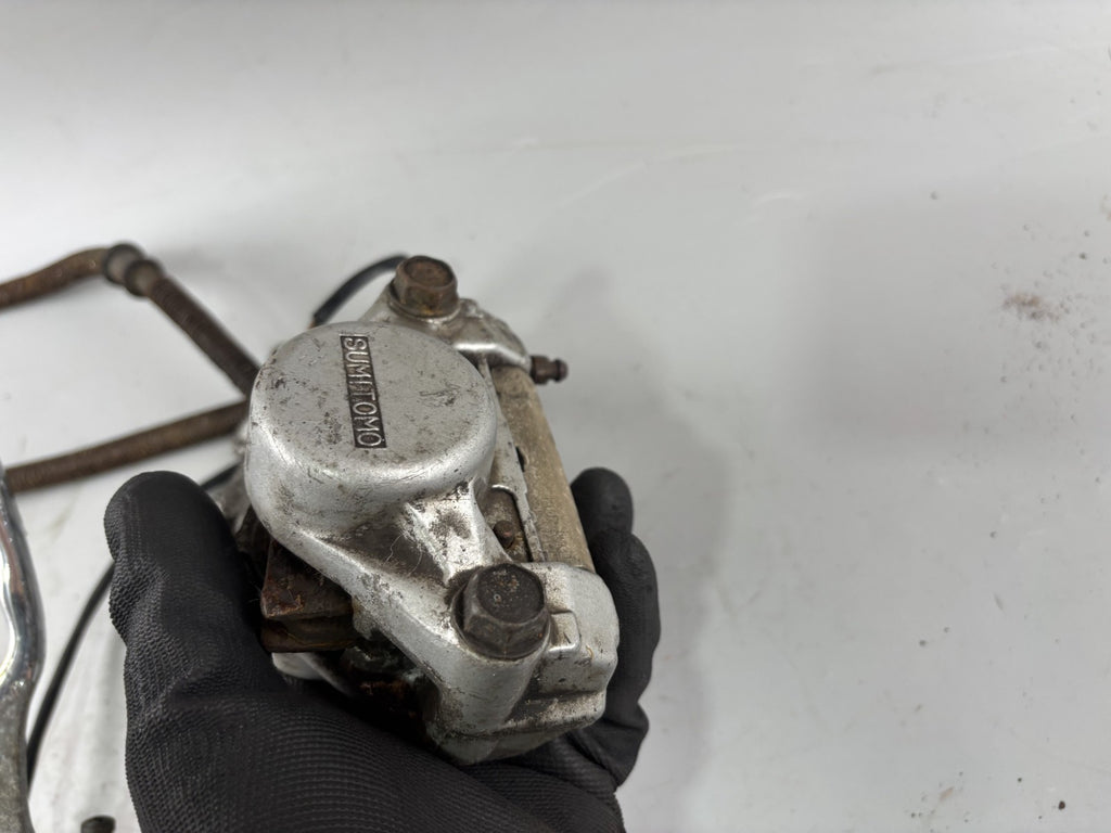 Yamaha XV700 Virago 56E Bremsanlage Bremse brake Sattel Pumpe Zange vorne front