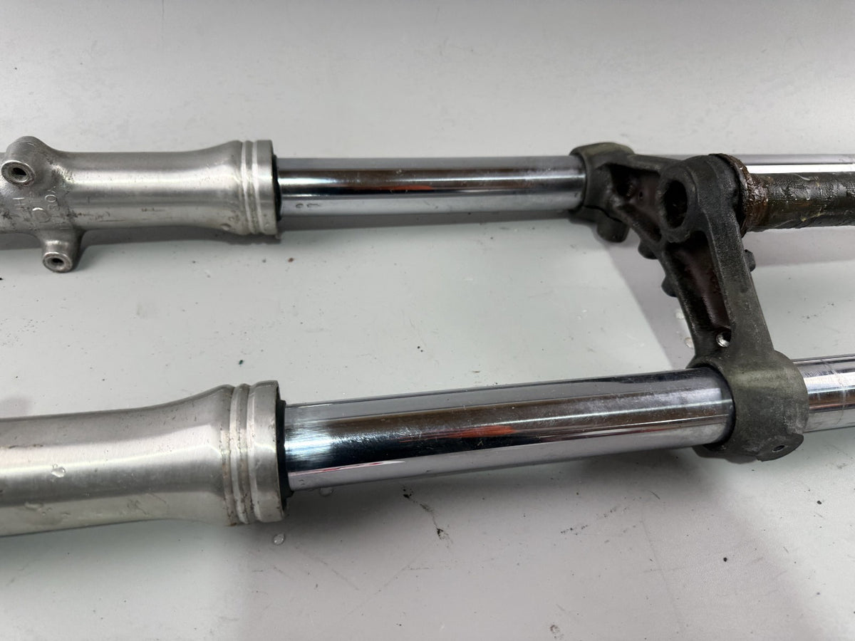 Yamaha XS 400 12E Gabel Standrohr Tauchrohr Federung Federbein Fork Absorber