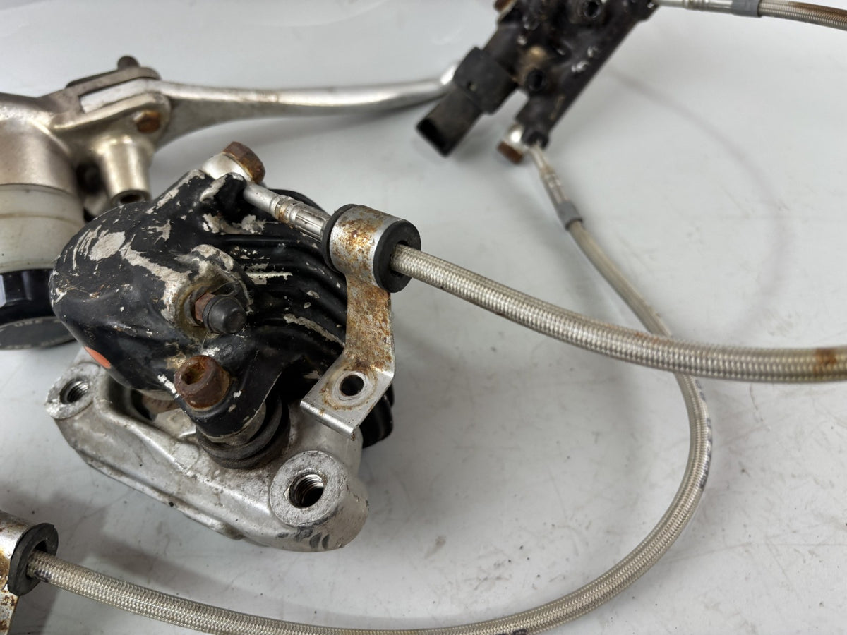 Honda GL1 GL1000 Goldwing Bremsanlage Bremse Brake Sattel Pumpe vorne front