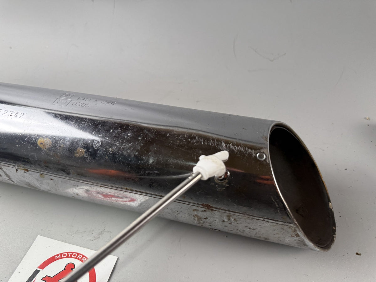 Kawasaki ZL600 Eliminator Auspuff Exhaust links left Schalldämpfer Endtopf