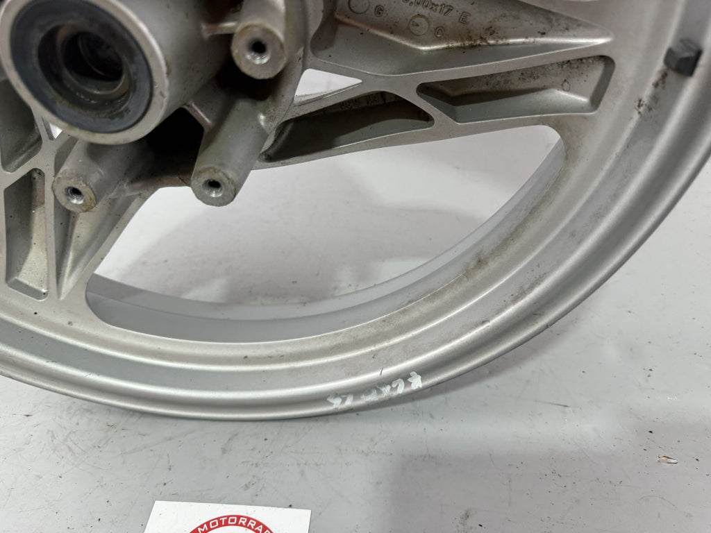 BMW F 650 CS Scarver Vorderradfelge Wheel Felge vorne front Rad RIM