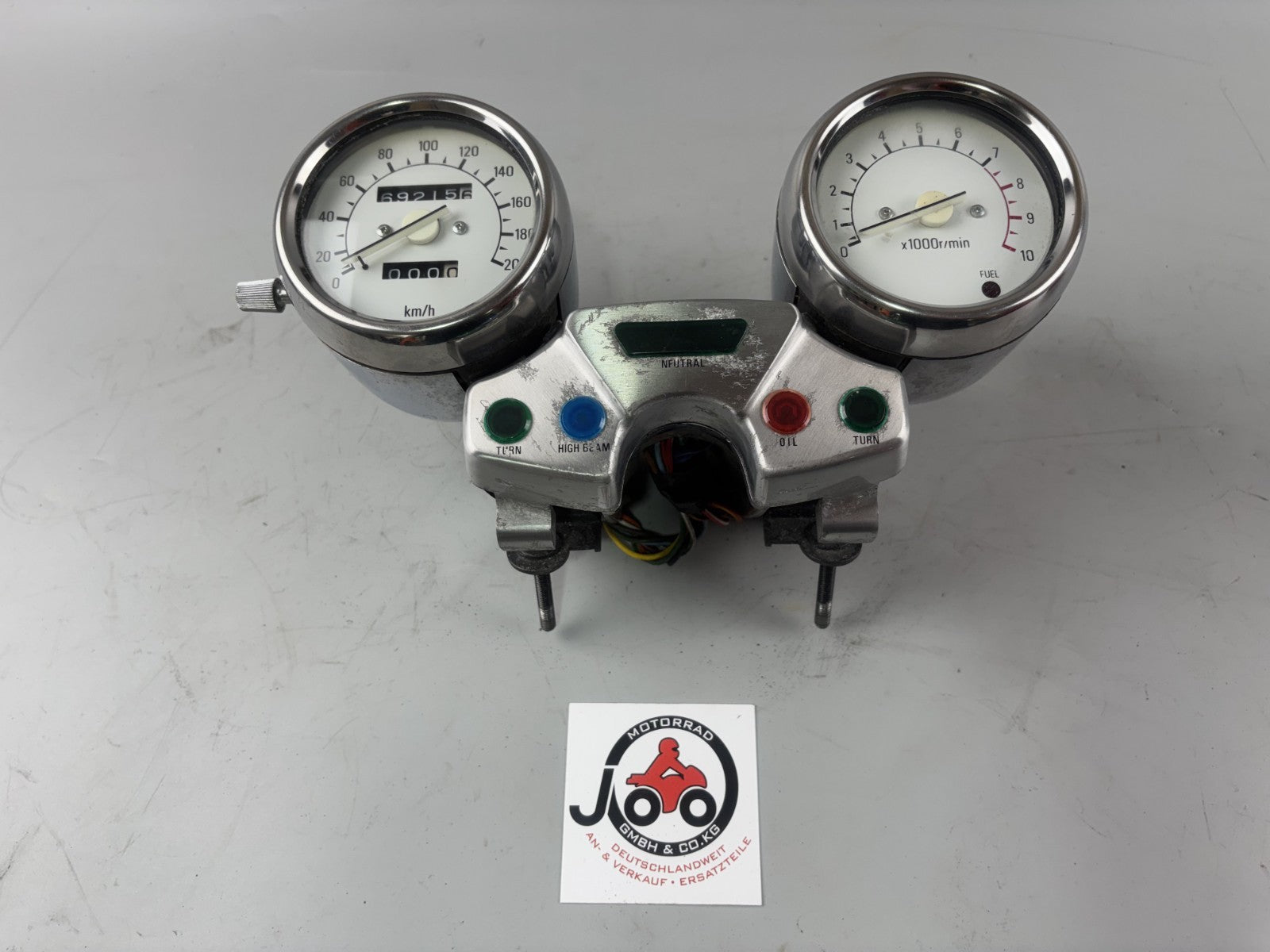Yamaha XV1100 Virago 3LP Tacho Speedometer Cockpit Instrumente Drehzahlmesser