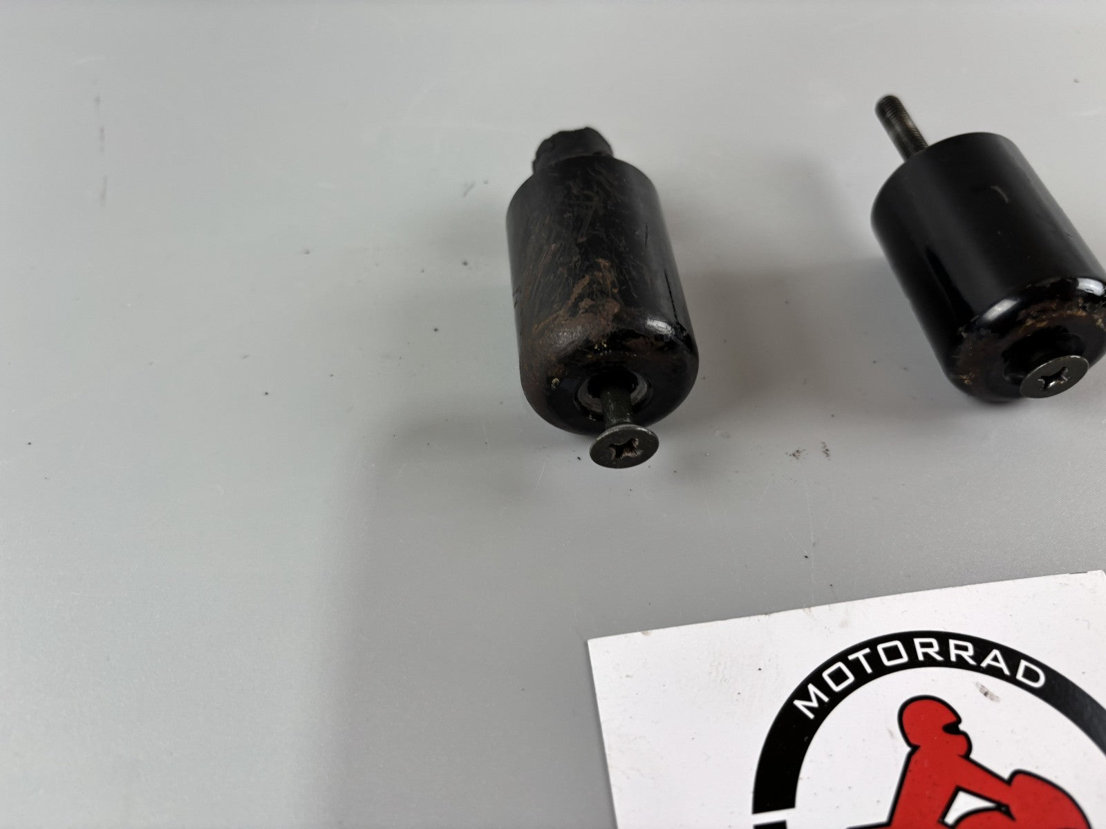 Suzuki GS 500 EU GM51B Lenkerenden Lenkergewichte Weights Handlebar