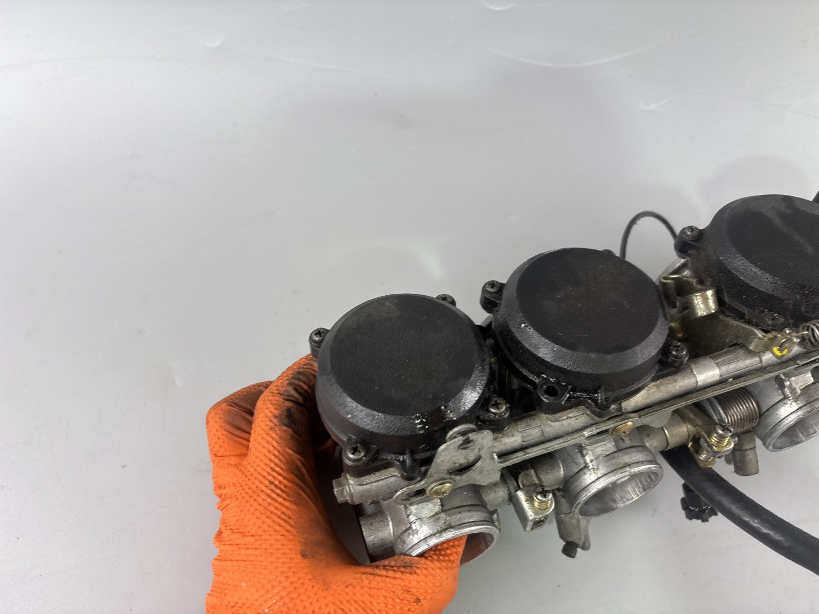 Kawasaki ZZR600D ZX600D Vergaser Carburetor Einspritzung Ansaugung Motor