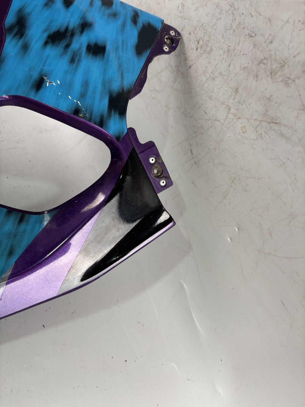 Suzuki GSX-R 1100 W GU75C Seitenverkleidung Sidecover Seitenteil links left