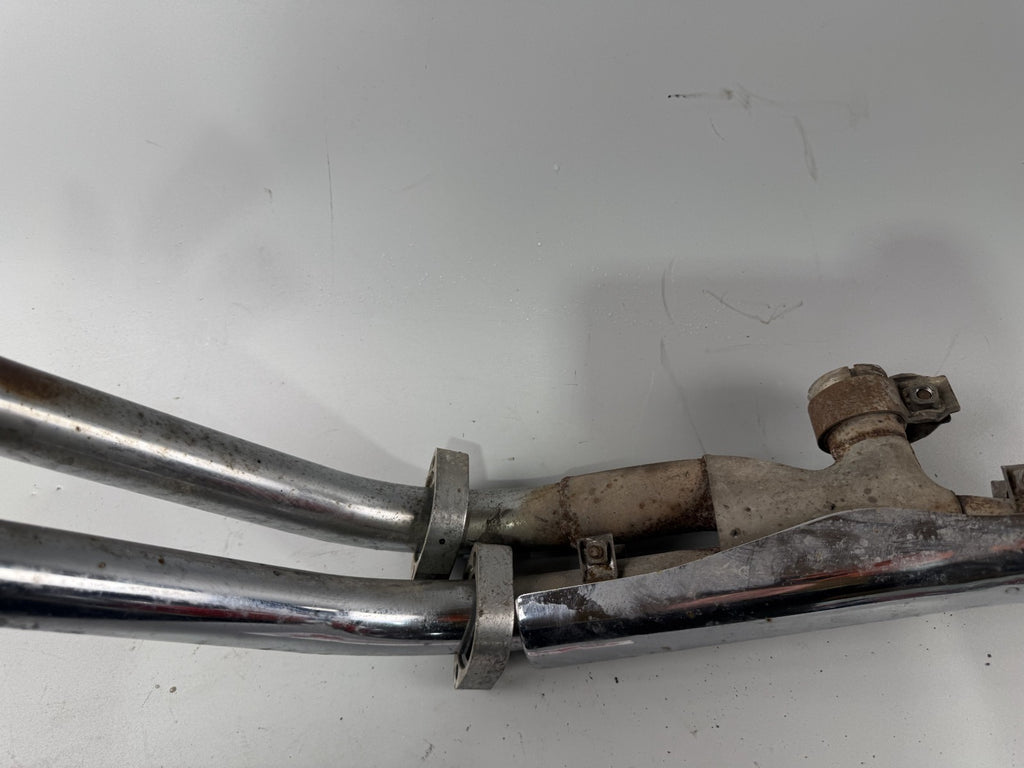 Kawasaki ZL600 Eliminator Krümmer Exhaust links left Downpipe Manifold