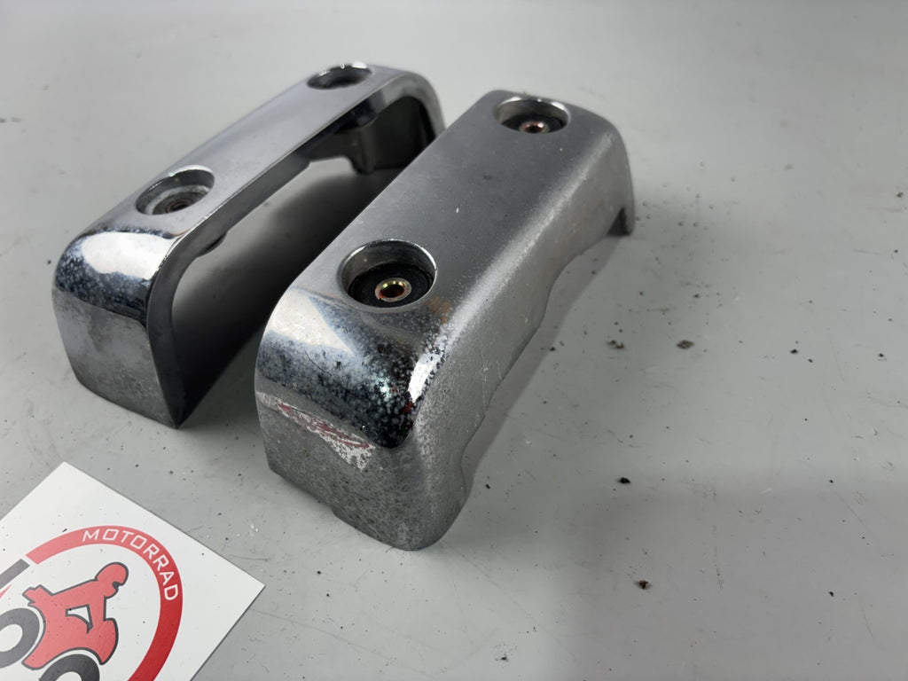 Yamaha XV535 3BR 2YL Virago Abdeckung Zylinderkopf Chrom Cover Deckel Blende Sat