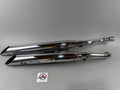 Yamaha XV1100 Virago 3LP Auspuff Exhaust Schalldämpfer Endtopf Silvertail