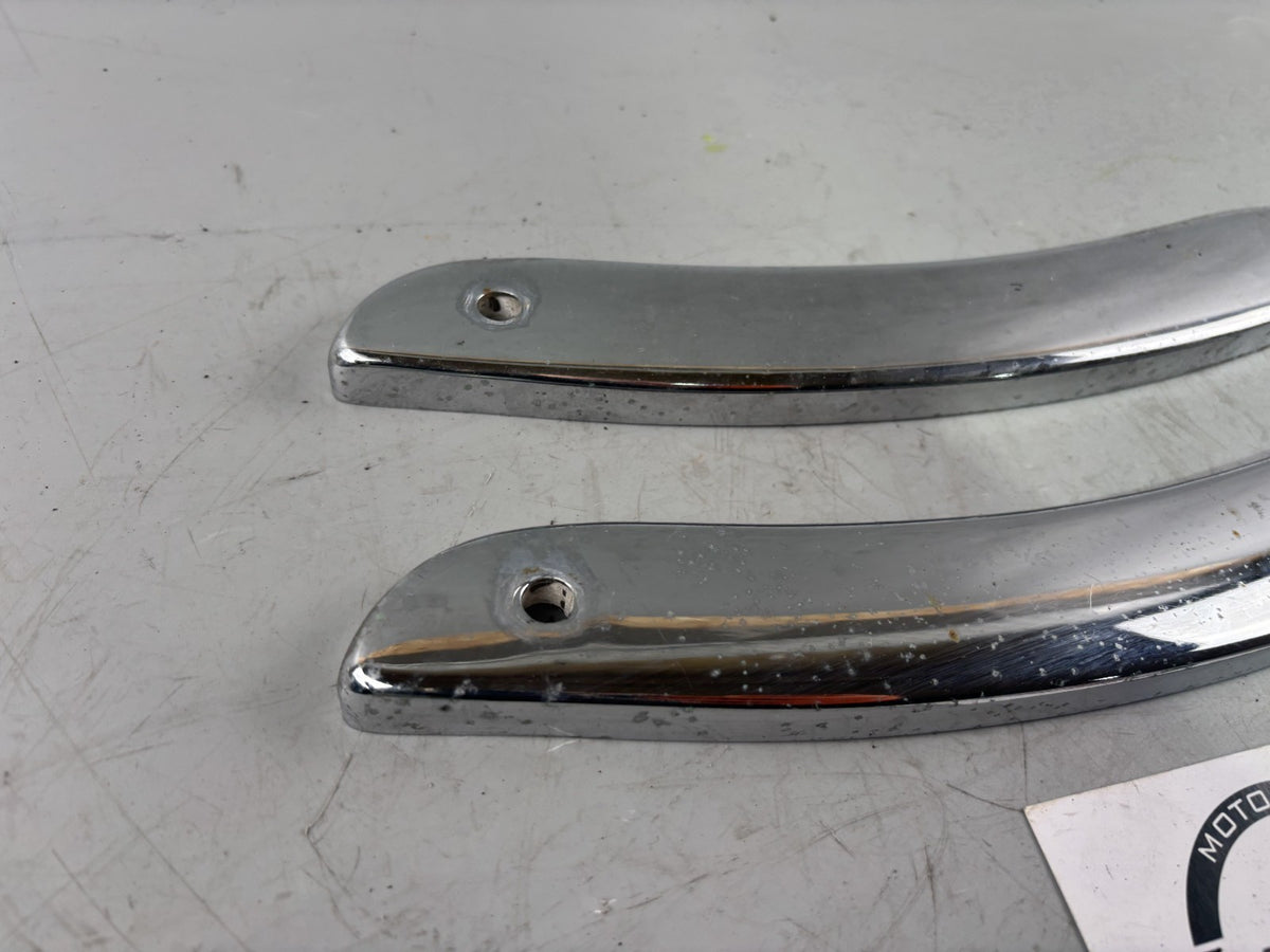 Kawasaki EL250 252 Eliminator Chromeabdeckung Cover Deckel Seitendeckel