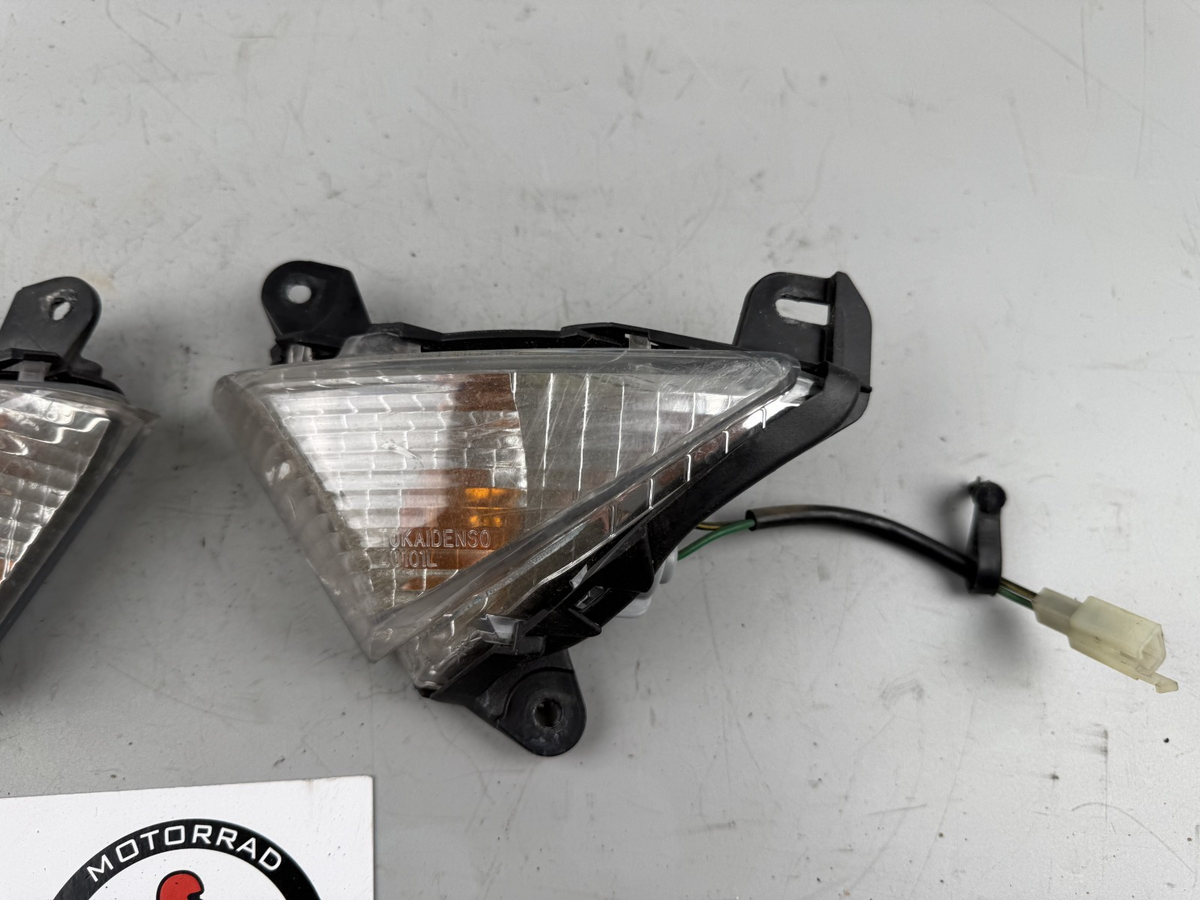 Kawasaki ER6F EX650A Blinker Blinkerpaar front vorne Signal Licht Lampe