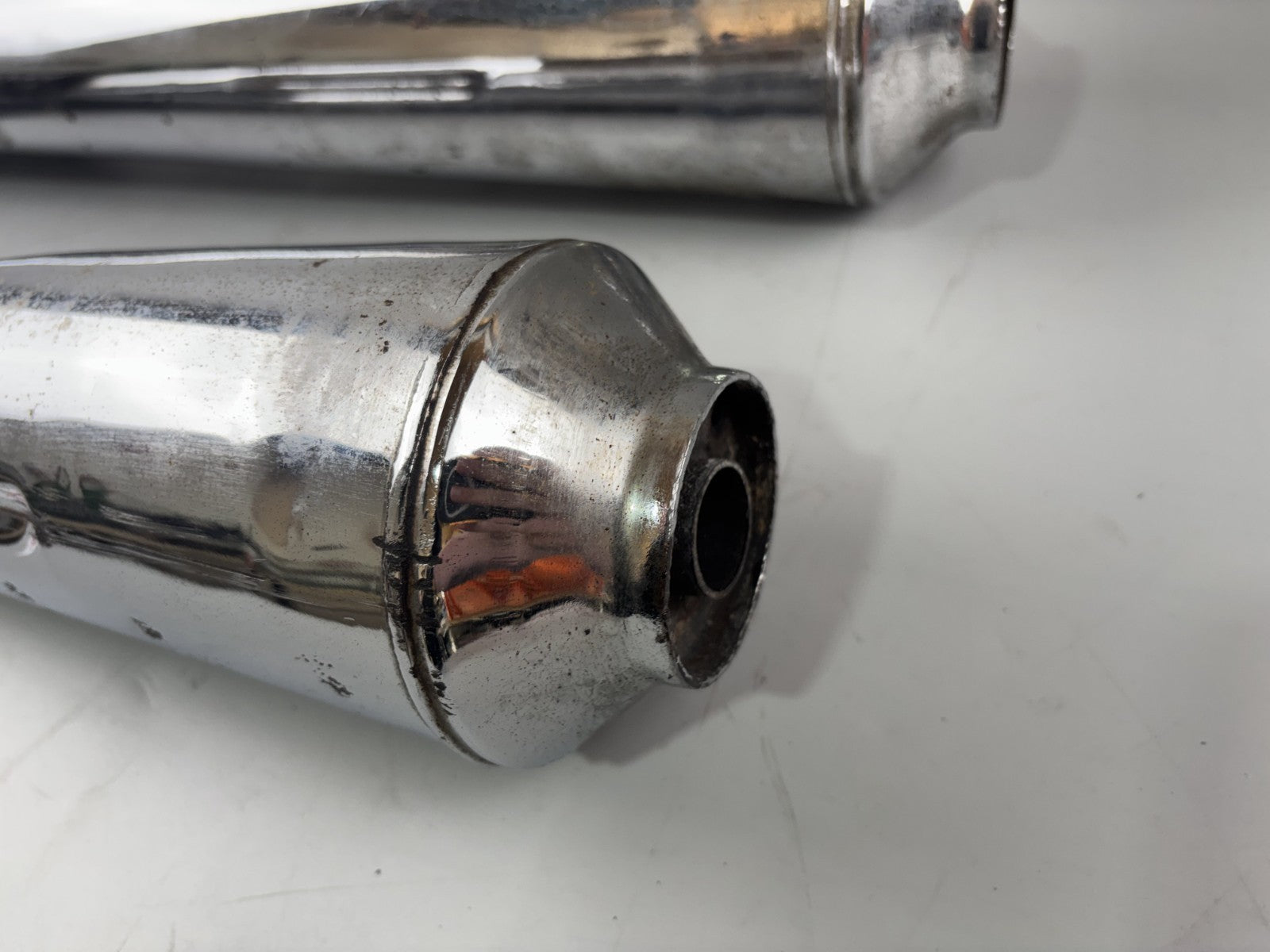 Yamaha XS400 2A2 Auspuff Endtopf Schalldämpfer Exhaust