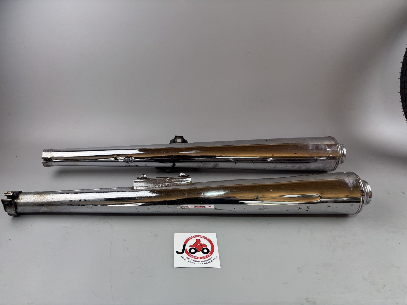 Yamaha XS400 2A2 Auspuff Endtopf Schalldämpfer Exhaust