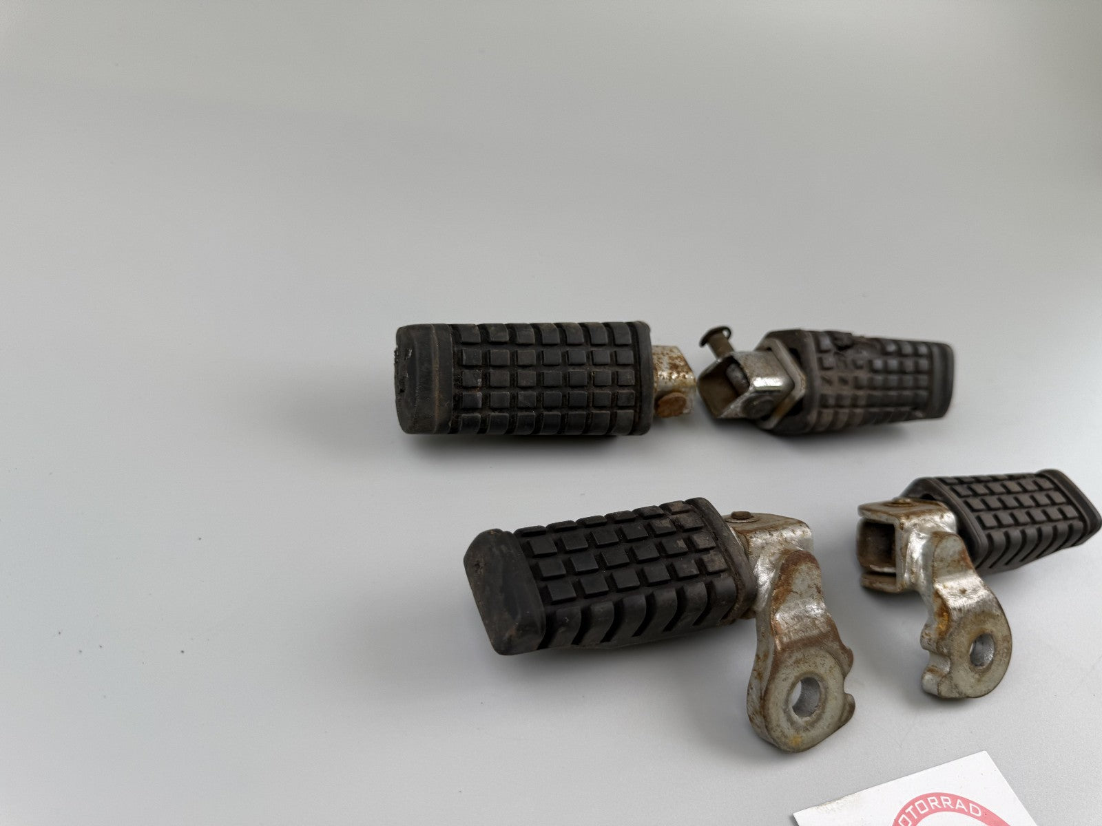 Kawasaki EX500A GPZ500S Fußrastenset Hangers Foot Steps front back