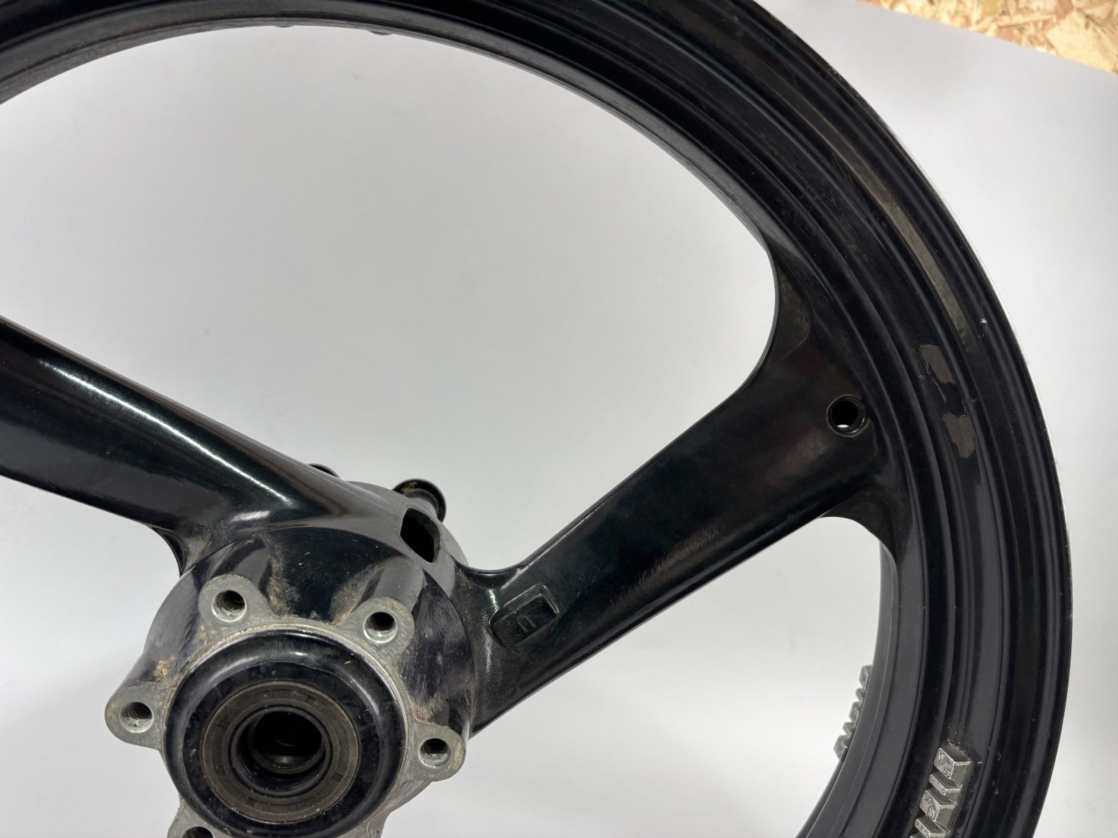 Yamaha SZR 660 Belgarda 4SU Vorderradfelge Felge Rim Rad vorne front Reifen Rad