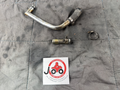 Kawasaki EL250 252 Eliminator Wasserleitung Kühler Kühlung Cooler Motor Engine