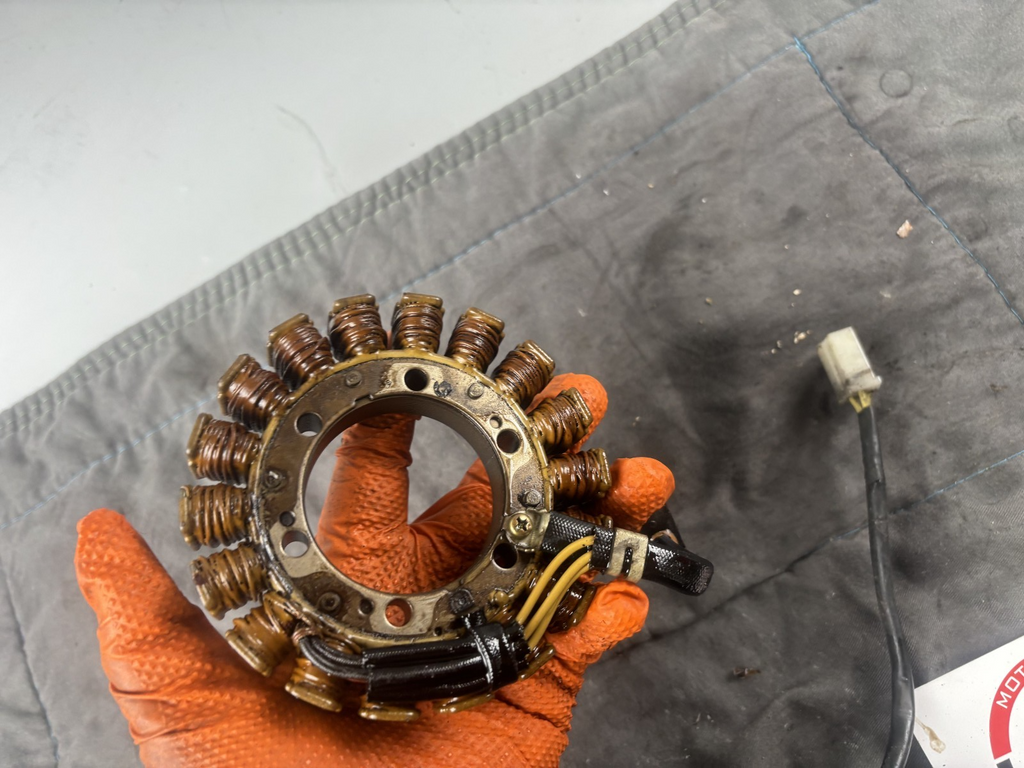 Honda Transalp XL 600 V PD06 Motor Engine Lima Lichtmaschine Generator Stator