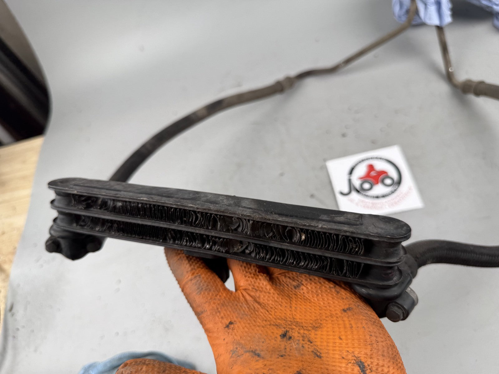 Honda VFR750 F Rc36/1 Ölkühler Oilcooler Liquid Engine Motor