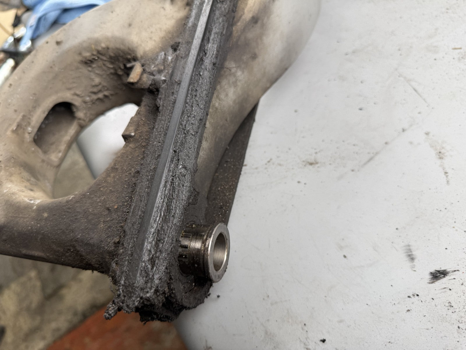 Honda VFR750 F RC36/1 Kardan Cardan Crankshift Antrieb Schwinge Swingarm Break