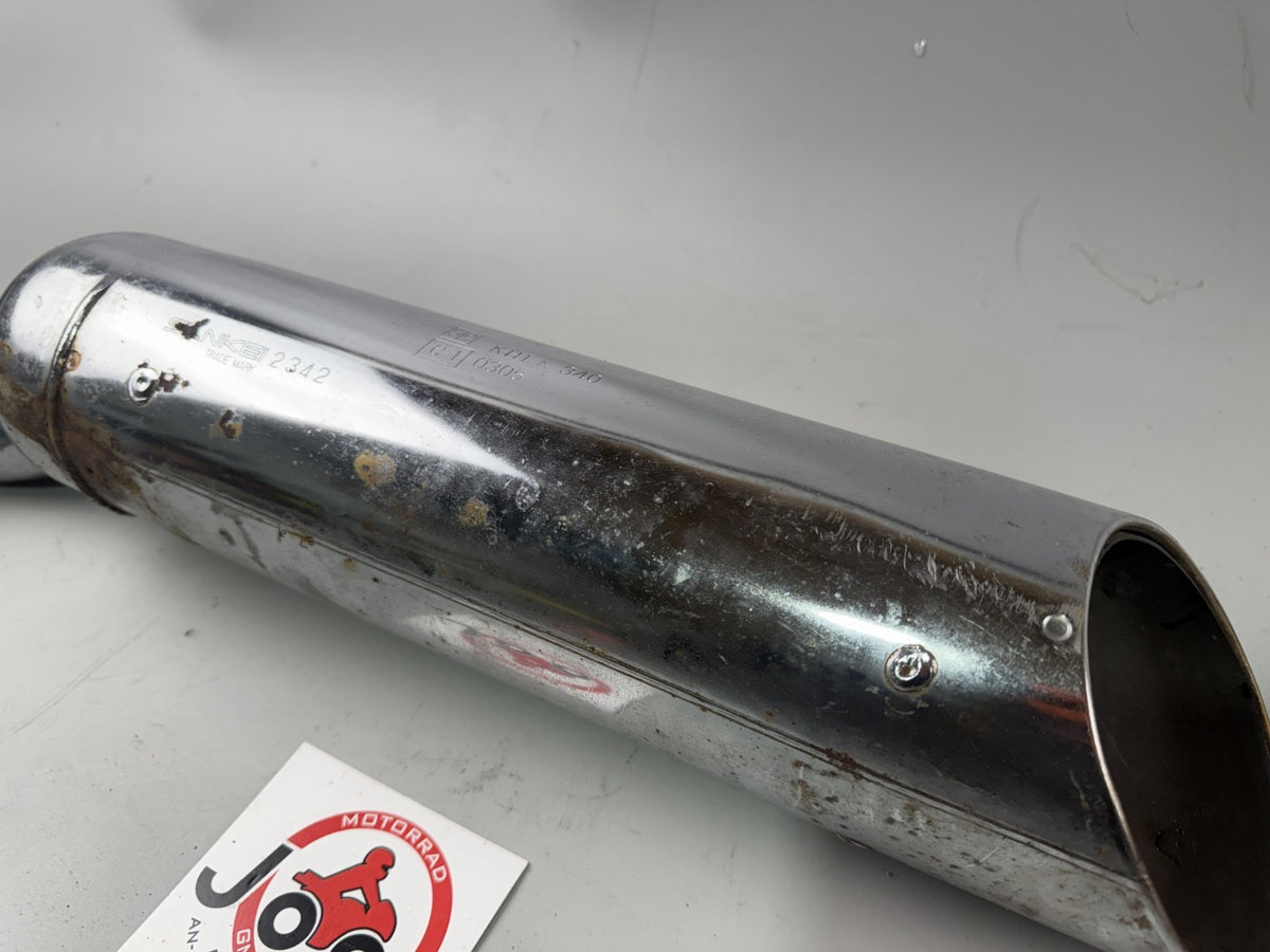 Kawasaki ZL600 Eliminator Auspuff Exhaust links left Schalldämpfer Endtopf