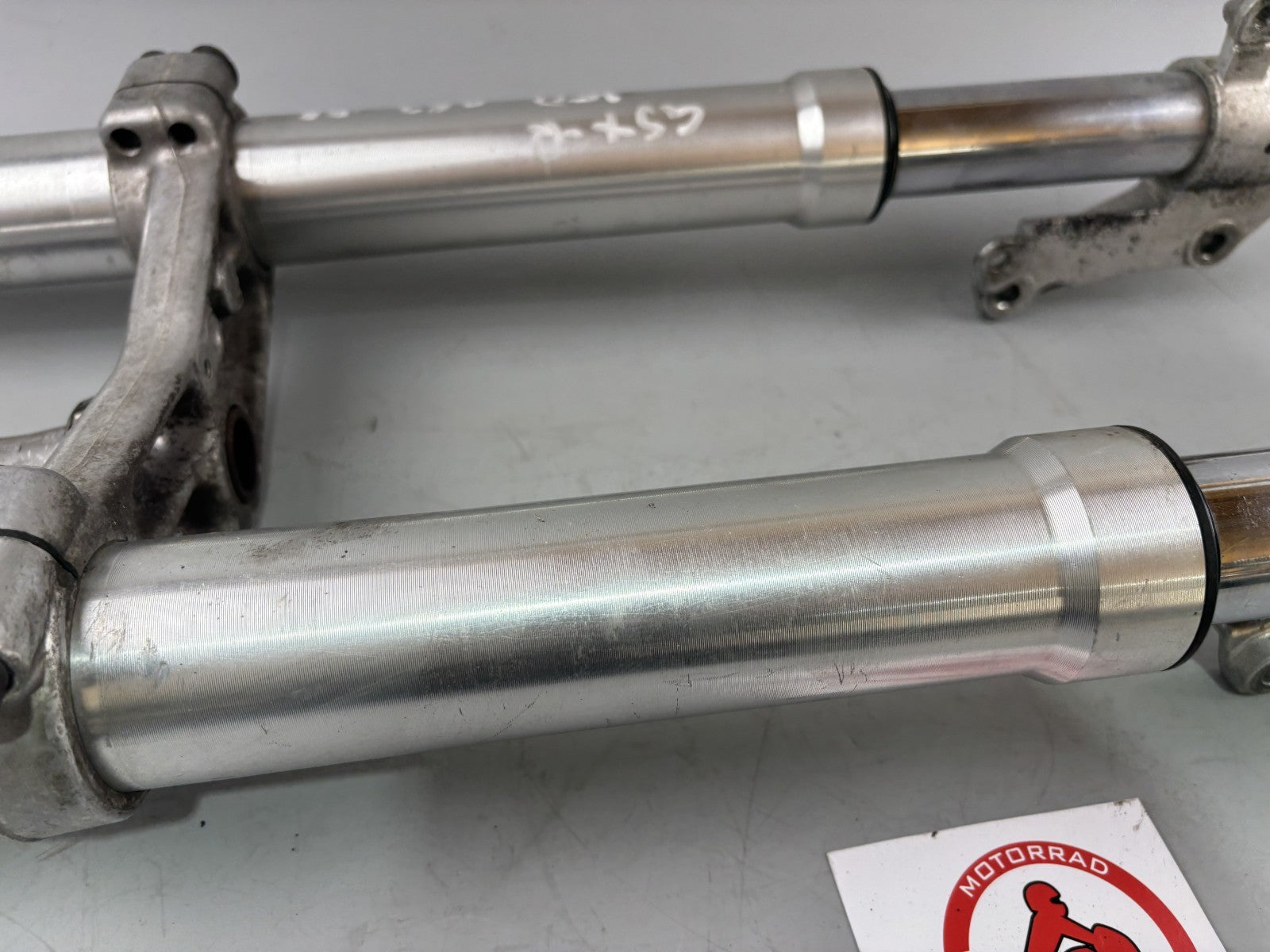 Suzuki GSX-R 750 W GR7BB Gabel Standrohr Tauchrohr Fork Absorber Up Side Down