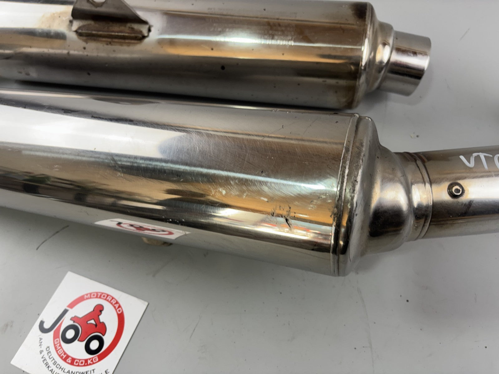 Honda VTR1000 F SC36 Firestorm Auspuff Exhaust Endtopf Schalldämpfer