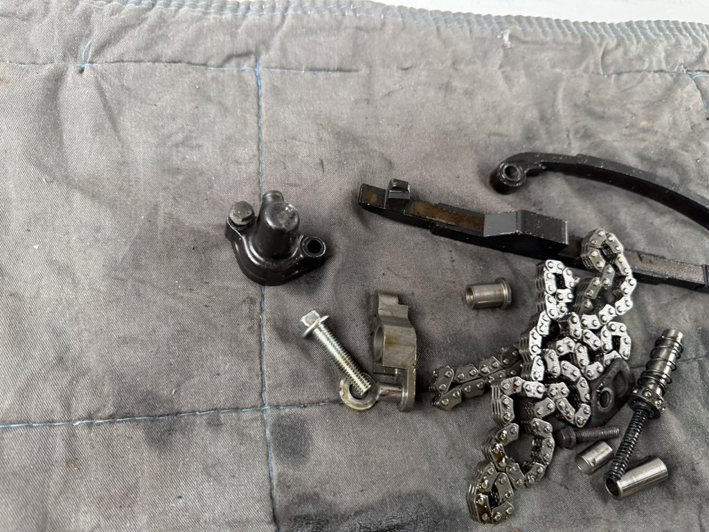 Kawasaki EL250 252 Eliminator Steuerkette Gleitschiene Steuerkettenspanner Motor