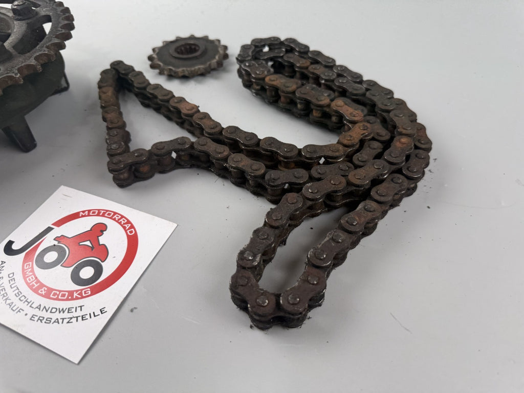 Kawasaki ZX-6R ZX600F Kettensatz Chain Ritzel