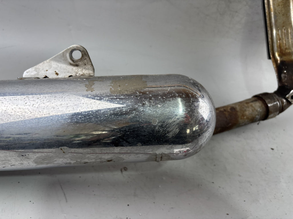 Kawasaki EL250 252 Eliminator Auspuff Exhaust Auspuffanlage Krümmer Downpipe