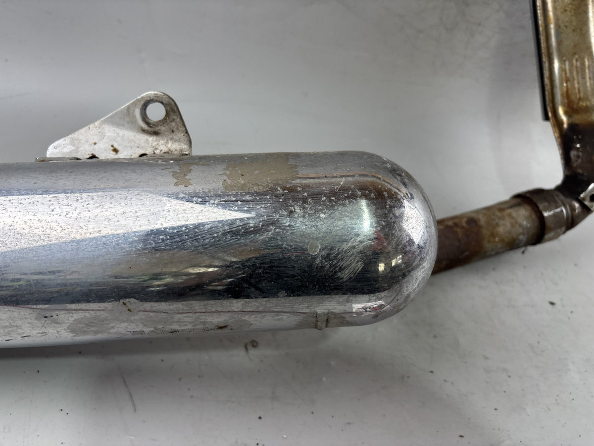 Kawasaki EL250 252 Eliminator Auspuff Exhaust Auspuffanlage Krümmer Downpipe
