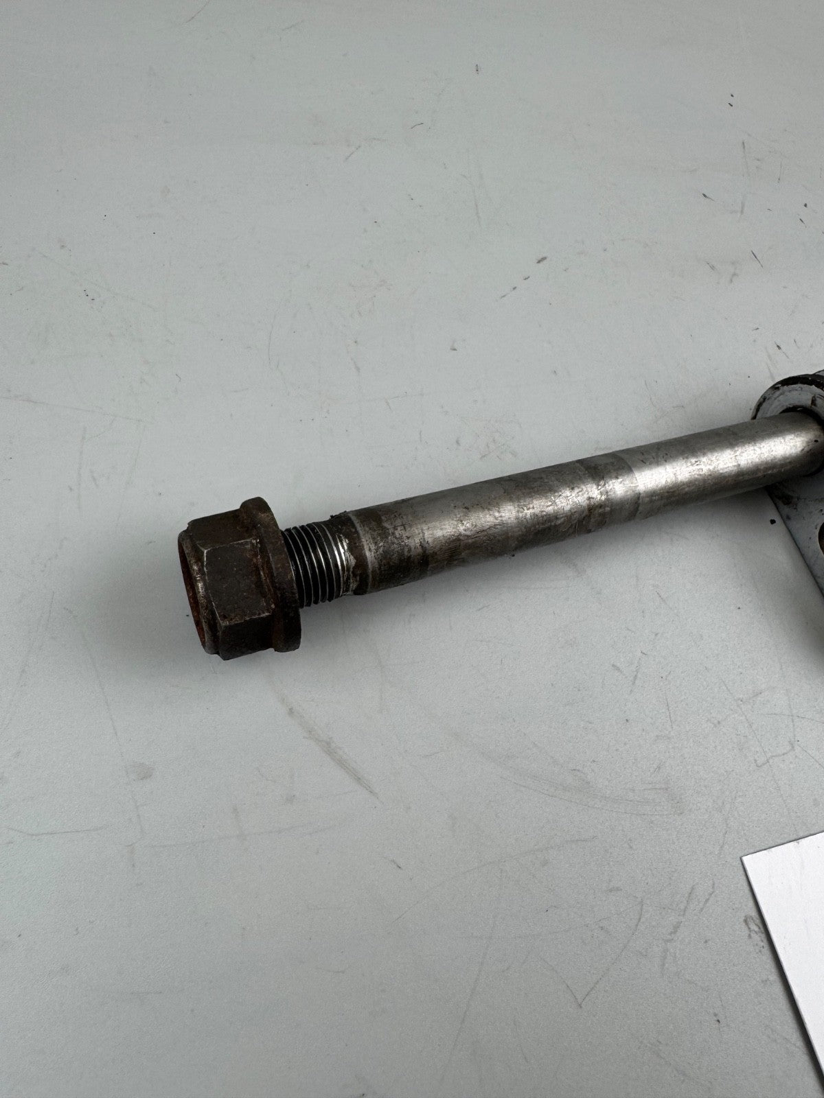 Honda CB 450 N PC14 Steckachse hinten Hinterradachse Kettenspanner Achse