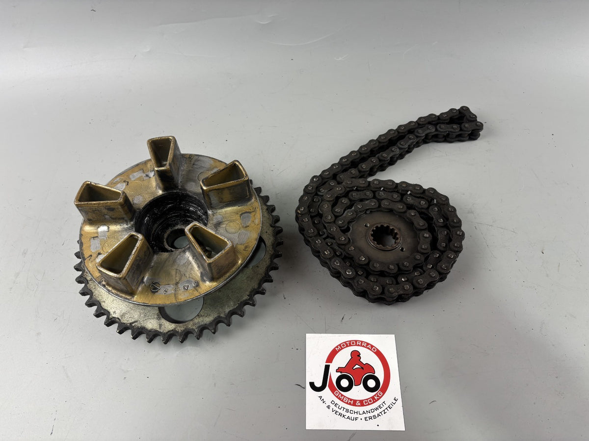 Honda VF 750 F RC15 Kettensatz Kettenit Ritzel Chain Antrieb