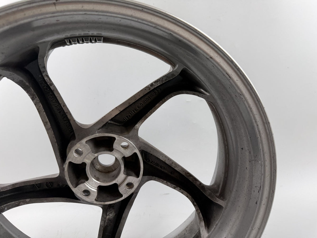 Honda VFR800 RC46 FI Hinterradfelge Felge Rim Rad Speichen back hinten