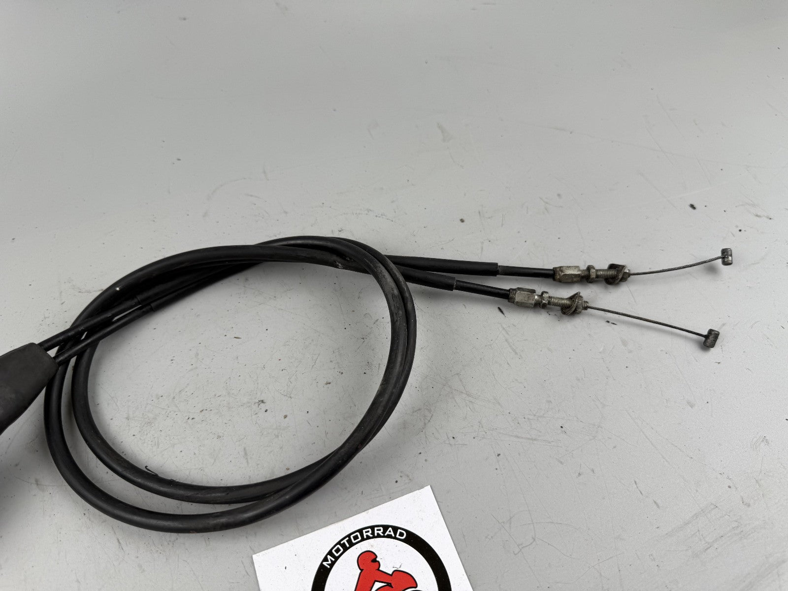 Honda XL350 R ND03 Lenkerschalter rechts Gaszüge Führung Handlebar