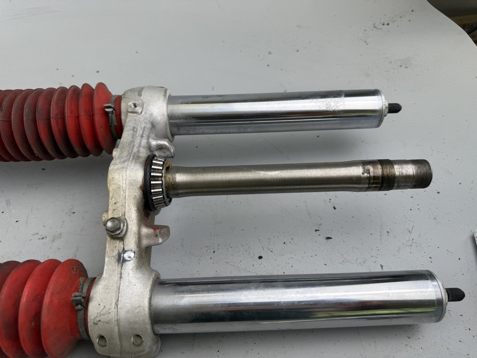 Honda XL350 R ND03 Gabel Fork Standrohr Tauchrohr Federung vorne front