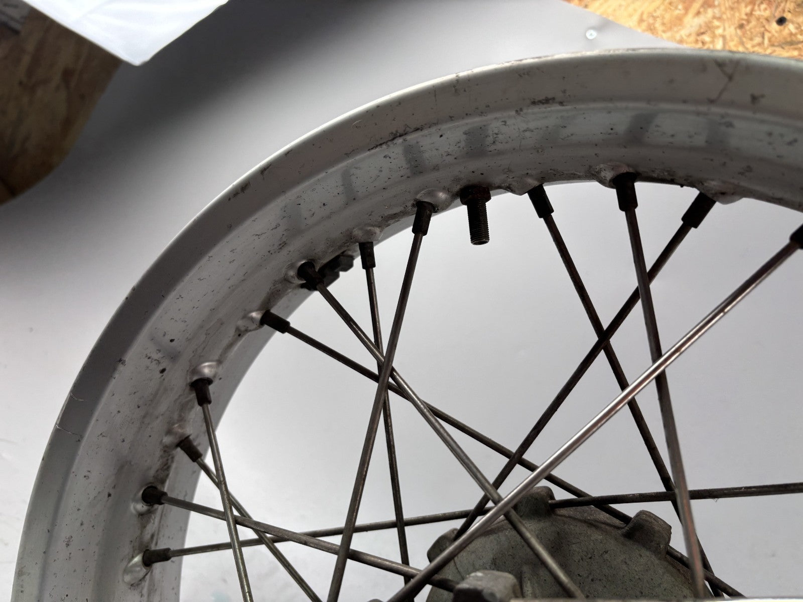 BMW F650 169 Hinterradfelge Felge Rim Rad hinten back Reifen