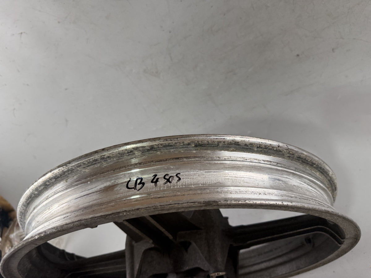 Honda CB 450 S PC 17 Vorderradfelge Wheel Felge vorne front Rad RIM